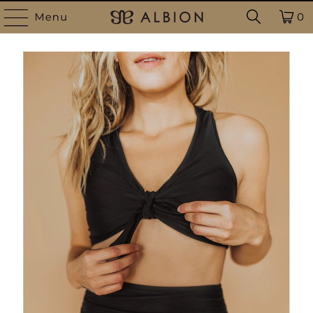 Top Knot Bikini Top Albion